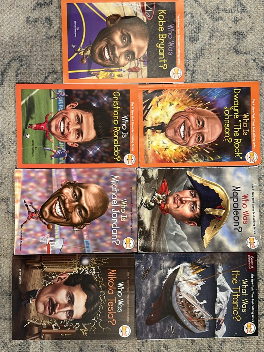 Who Was… books 
SEVEN